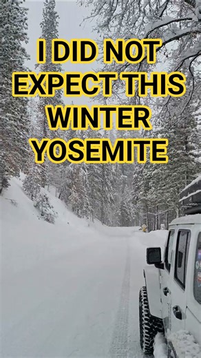 My First Time in Yosemite… I Didn’t Expect This! #yosemite #요세미티 #shorts