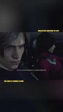 Leon dan Ada Wong Bertemu - Resident Evil 4 Remake #residentevil #leonskennedy #adawong #gameshorts