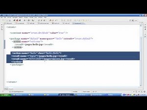 Struts 2 MVC Framework Session 2 | Struts 2 Simple Example and Configuration