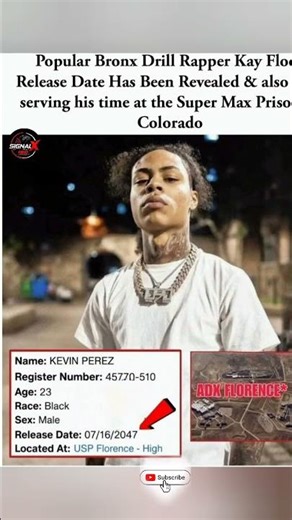 Kay Flock’s release date is set — 2047. 🕯️#KayFlock #BronxDrill