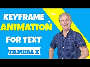 🆕 Tutorial Keyframe Animation for text Wondershare Filmora X