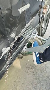 Side door crashed panel repair #auto #automobile #automechanic #mechanicsteve #restoration | Mechanic Steve