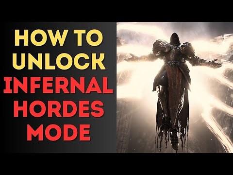 Diablo 4: How to Unlock Infernal Hordes Mode