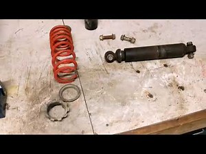 Suzuki lt230e ATV shock/ spring removal