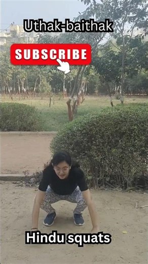 🔥 Uthak-Baithak (Hindu Squats) – Ultimate Leg Fat Burner! #shorts #workout
