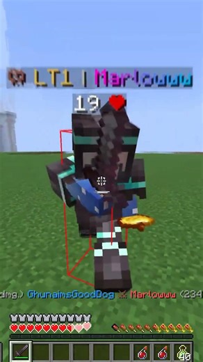 I beat Marlow in NethPot... #minecraft #guide #pvp