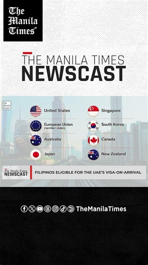 Filipinos eligible for the UAE’s visa-on-arrival