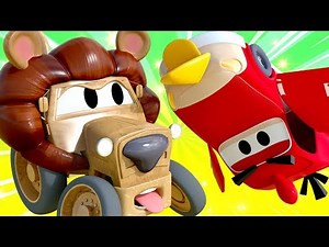 Car Patrol - Special Lion Day - The Wind Storm - Car City ! Police Cars and fire Trucks for kids