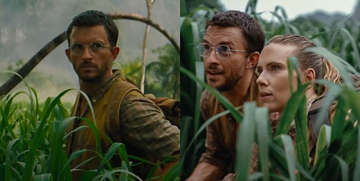 Jonathan Bailey's glasses send gays wild in Jurassic World Rebirth teaser