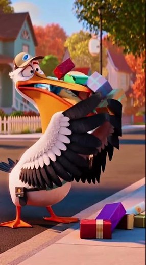 This Mailman Has A POUCH #cartoon #funny #shorts