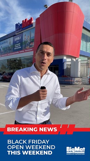 📢Unmissable BigMat Open Weekend – 𝗧𝗛𝗜𝗦 𝗪𝗘𝗘𝗞𝗘𝗡𝗗! 🚨 📆 Saturday 25th November and Sunday 26th November Get ready for another BIGGER & BOLDER #WEEKEND with exclusive Black Friday deals, exciting Flash Sales, Free Food, Drinks & Treats, and the chance to WIN 2 VIP ED SHEERAN CONCERT TICKETS! ✅ Grab a deal with our BLACK FRIDAY discounts of up to 60% on hundreds of products.🔥 ✅ FREE Food, Drinks & Treats 🍔🥤 ✅ Get a chance to win our fantastic WIN 2 VIP ED SHEERAN CONCERT TICKETS! 🎸🤩