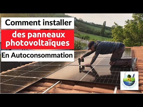 🇫🇷 COMMENT INSTALLER DES PANNEAUX SOLAIRES EN AUTOCONSOMMATION.☀️🫶🌞🌏