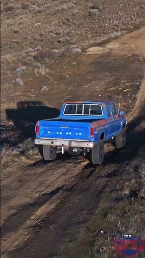 12V Cummins Swap 4x4 F250 Dentside Crew Cab Super Cool Drone Footage