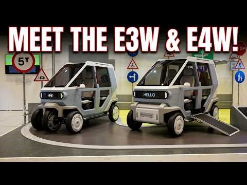 Meet the E3W and E4W Hyundai's Mircro Mobility Concept
