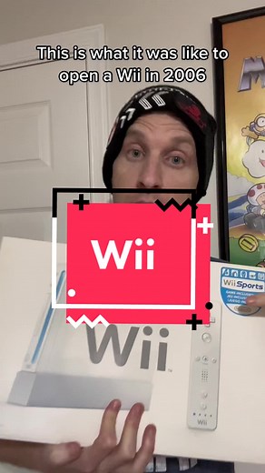 Opening a Wii in 2006. #nintendowii #wii #openbox #2006❤️ | wii