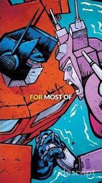 The Struggle for Leadership Status Between Optimus and Elita #transformers #skybound #elitaone