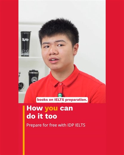 "I used IDP's online practice exams to prepare myself for the exam and see what could be in the actual IELTS test." -- Liu Jing Yun, IELTS test-taker Like him, you can ace your IELTS exam if you are well-prepared for it! Thankfully, we're here to help. Download the IELTS by IDP app today and check out the IDP IELTS Prep Hub. It's free and user-friendly #IDPIELTS #IELTS #TestimonialThursdays | IELTS IDP Education