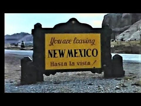 1950's Route 66 Vacation 8mm telecine