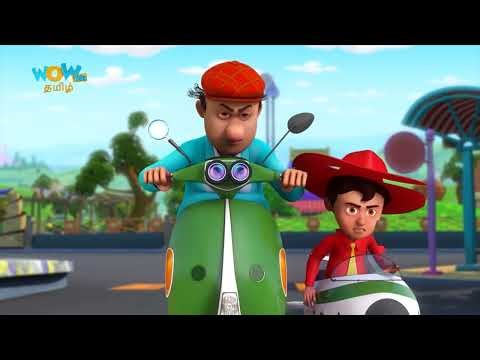 சாலக் சோர் - Chalak Chor Bana Girgit | Chacha Bhatija சாச்சா பதிஜா 😄 | Tamil Kids Cartoon Story