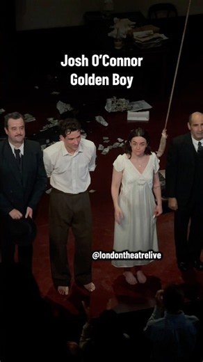 Josh O’Connor in Golden Boy | Almeida Theatre | September 2026 #joshoconnor #londontheatre #theatre