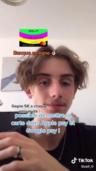 Gagne 20€ à ton inscription avec ZELF ✅Lien en bio 😉#zelf #money #cartezelf #argentfacile