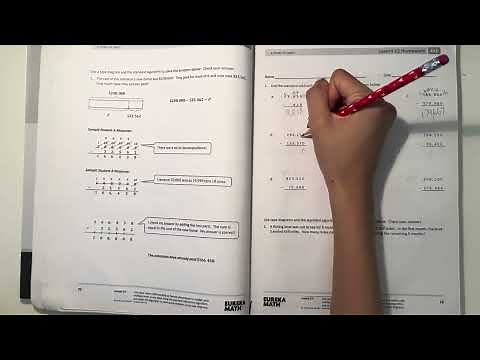 Eureka Math Grade 4 Module 1 Lesson 15 Homework (Succeed) | Math With Aubrey