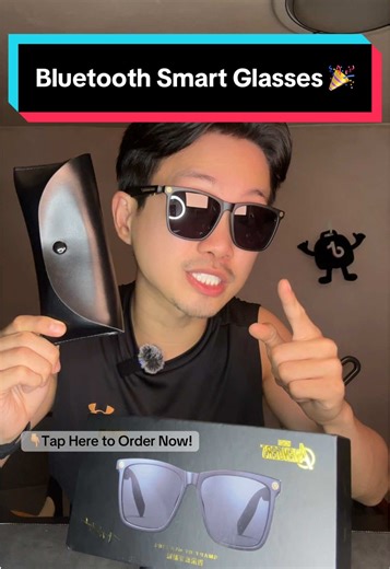 Over 9000 sets sold already! Must get this smart wireless bluetooth glasses with speaker and call function! Get yours in the yellow link now with free shipping! 🎉 #smartglasses #bluetoothglasses #tiktokshopsgsale #sgaffiliates #createtowin