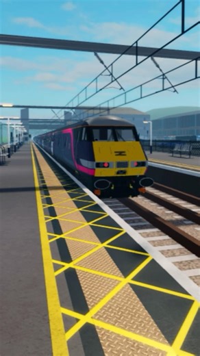 class 91 is a masterpiece! #train #trainspotting #roblox #railway #viral