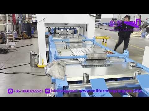 Cable Tray Roll Forming Machine