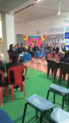 Communication to communicative ENGLISH A Training session for all staff members at THE AARYANS, JOYA 22nd November 2025. | Adesh Singh