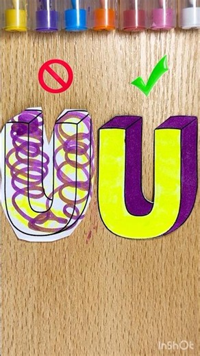 Learn Letter U | Color, Cut & Correct or Wrong🔤✂️🎨