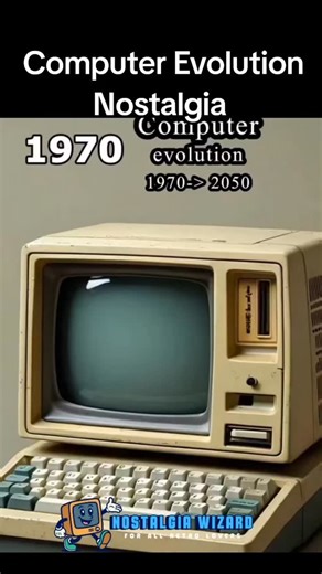 Nostalgia Wizard on Instagram: "computer Evolution Nostalgia #pc #childhood #evolution #computer #70s #80s #90s #technology #retrotech #nostalgia #vintage"