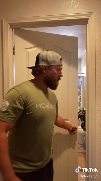 Dad and Teenage Son Shower Time Moments