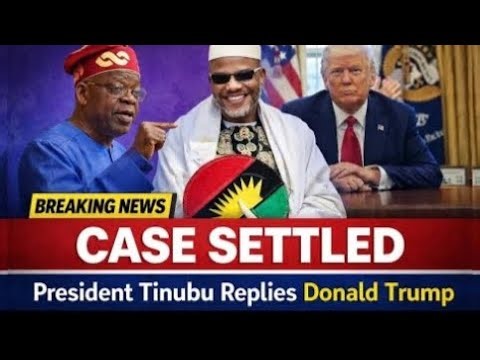 BREAKING NEWS: Tinubu Reacts as Trump Pushes for Nnamdi Kanu’s Freedom