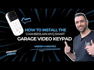 How to Program Your Chamberlain MyQ Video Keypad