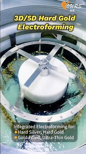3D/5D Hard Gold Electroforming: Revolutionize Your Jewelry Production!