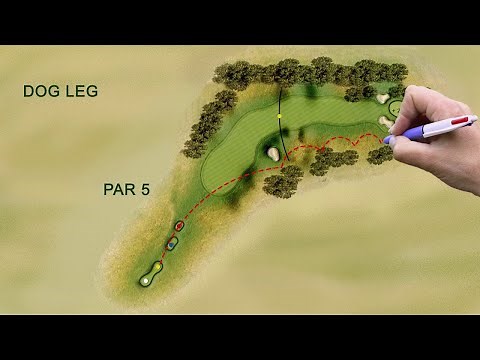 Understanding the "Dog Leg": A Golf Hole Template
