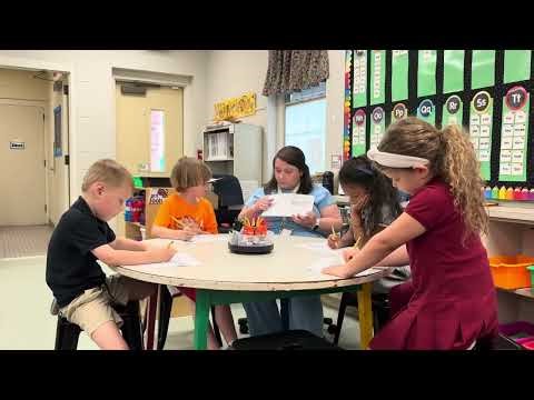 Math small group lesson