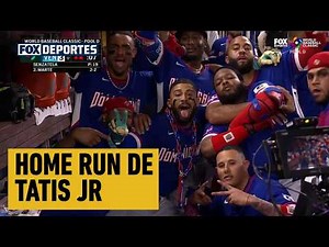🤩⚾ TATIS JR.'S HOME RUN | Dominican Republic 7-3 Venezuela | World Baseball Classic 2026.