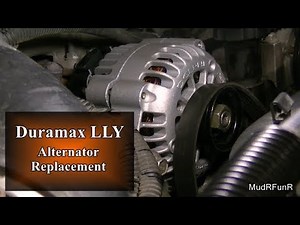 Duramax LLY Alternator Replacement