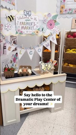 Kindergarten dramatic play center idea! #classroomtour