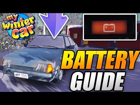 How to PREVENT & FIX DEAD BATTERY (SORBET, CORRIS RIVETT) - My Winter Car