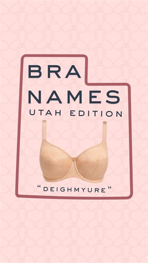 How would you Utah-fy your bra? 😂 Ones that almost make the cut… Minx ➡️ Mynnkes Ana ➡️ Anah Matilda ➡️ Mahtyldah • • #brafittingsbycourt #brashop #brashopping #brafitter #brafitting #lingerieshop #lingerieshopping #brafitters #brafittings #brafitspecialist #utahnames #funnynames | Bra Fittings By Court
