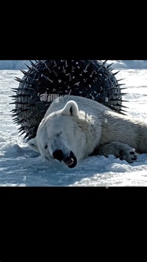 20K views · 172 reactions | Heartwarming Rescue! SRT Saves a Polar Bear Trapped by a Mysterious Shell-Like Object! | Rainbow after the storm | Facebook