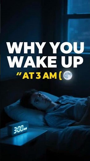 The Real Reason You Keep Waking Up at 3 AM (Science Explains)