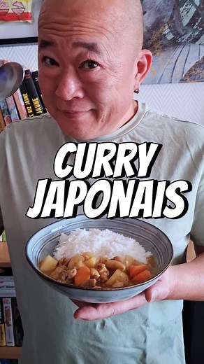 119K views · 2.4K reactions | Poulet au curry japonais  Ingrédients pour 2 portions : - 200 g de ploulet - 1 gousse d'ail - 100 g de carotte - 130 g de pomme de terre - 2 CàS de sauce soja - 10 cl de jus de pomme - 35 cl de bouillon de poule Pour la pâte de curry : - 30 g de beurre - 25 g de farine de blé - 1 CàS de curry en poudre - 1 CàS de garam masala | Le riz jaune | Facebook