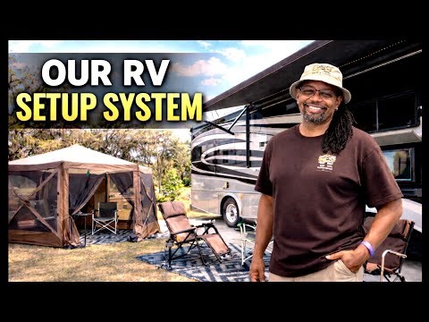 Our RV Setup System | Full Campsite Setup & Breakdown