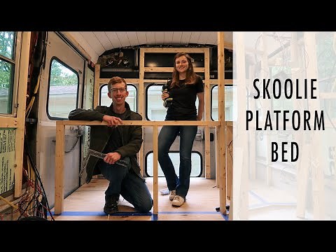 Framing Our Platform Bed | SKOOLIE BUILD