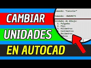 Como Cambiar Las Unidades En Autocad 2024 (Facil Y Rapido)