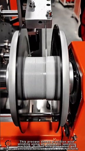 Precision Wire Winding Work Tool Using Automatic Spooling Machine #worktool